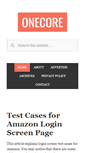 Mobile Screenshot of onecore.net